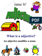 Name the Adjectives (1)