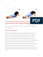 A Abdução Isométrica Do Quadril Usando Uma Banda Thera Altera a Atividade Do Músculo Glúteo Máximo e o Ângulo de Inclinação Pélvico Anterior Durante o Exercício de Ponte