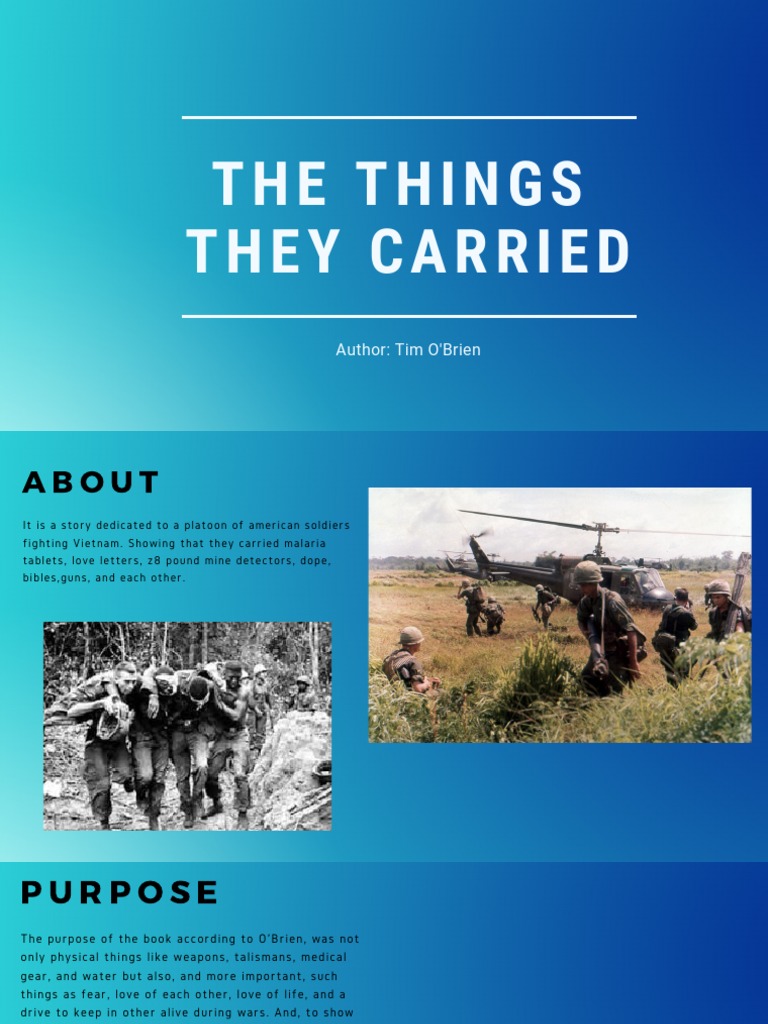 The Things They Carried | Download Free PDF | Written Communication ...