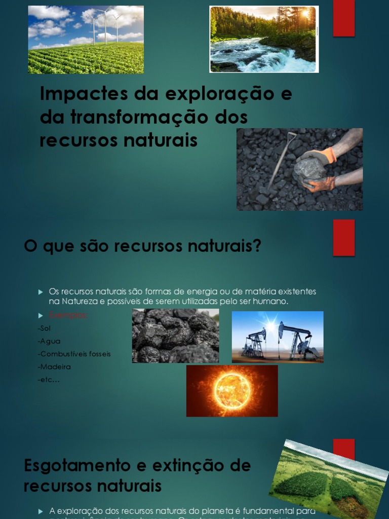 Impactos da Exploração de Recursos Naturais | PDF | Poluição do ar ...