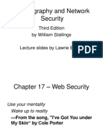 Web Security and Cryptography Protocols