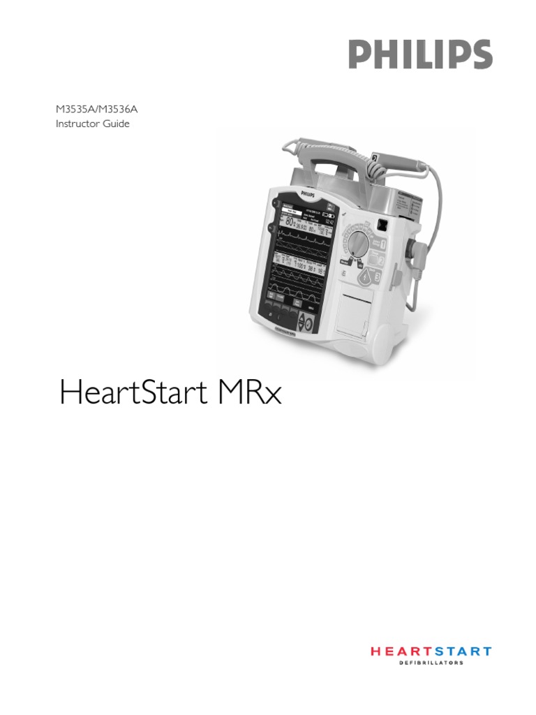 Philips Medical Systems HeartStart MRX M3536A User ID10664 PDF