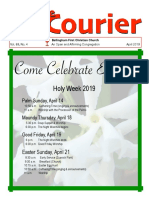 April 2019 Courier