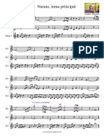 Naruto Tema Principal Flauta Dulce PDF