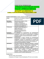 Portfólio RH 2 e 3 Semestres Temos A Pronta Entrega Whatsapp 91988309316