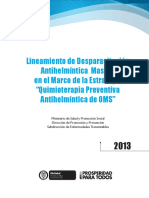 Lineamiento Desparasit Antihelmíntica PDF