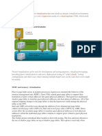 Virtualization Hypervisor Virtual Machine: MMU and Memory Virtualization