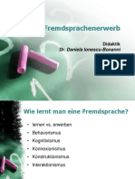 2 Fremdsprachenerwerb