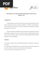 Edital Galeria Guacui 2017