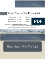 Some Tools of The Economist: Edition