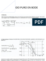 RETARDO PURO en BODE - Grafico y Exacto - PPT