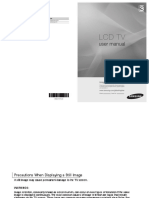 Samsung TV LE40A336j1dxxh PDF