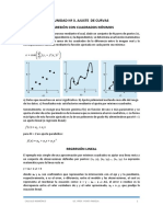 Regresión polinomial por mínimos cuadrados