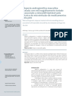 v8 Alopecia Androgenetica Masculina Tratada Com Microagulhamento Isolado e Associado A Minoxidil Injetavel Pela Tecnica de Microinfusao de Medicamentos Pela Pele PDF