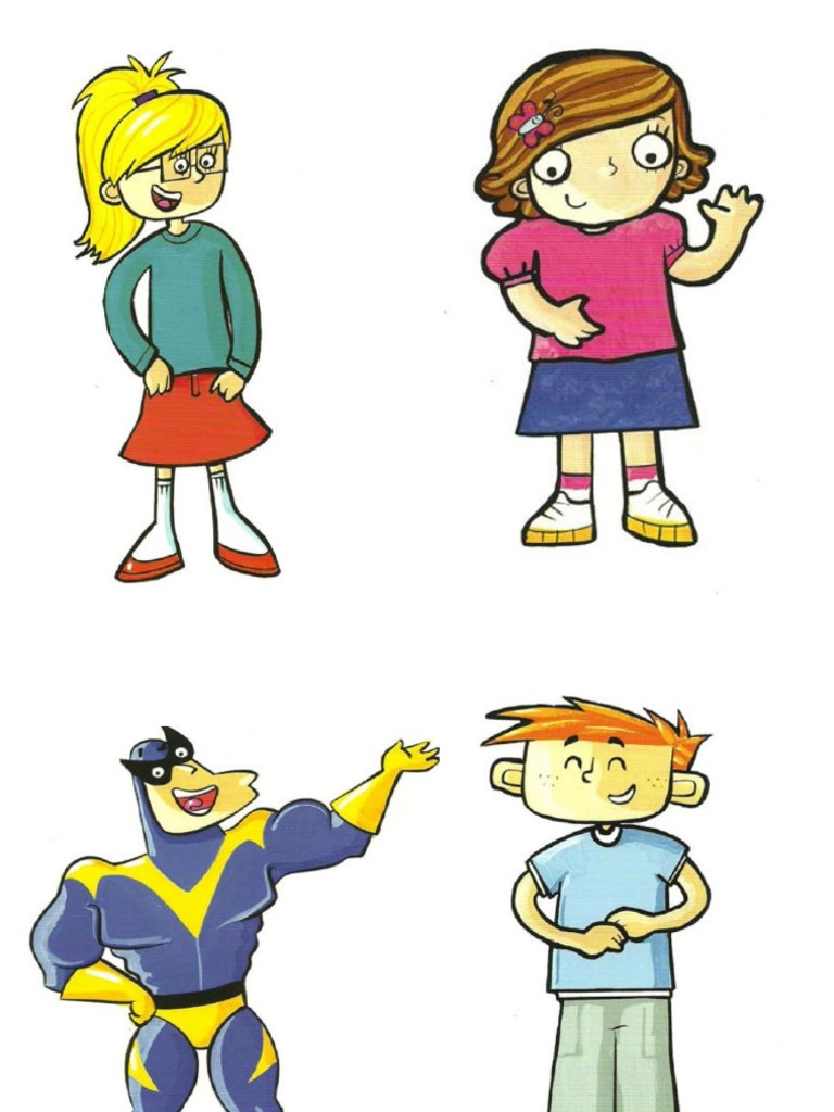 Characters of Kid's Box