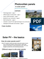 Solar Photovoltaic Panels: Video: Introduction To Solar Power Information From Factsheet
