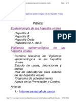 Hepatitis Viral. Manual de Vigilancia Epidemiologica