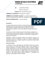 ACTIVIDAD 2. (Las Teorías Asociacionistas y Congitivas Del Aprendizaje)