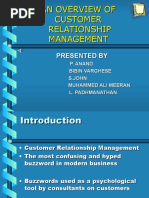 An Overview of Customer Relationship Management