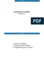 Python Lecture 8 PDF