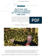 Como Lula Virou Milionário Gazeta Do Povo