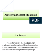 Acute Lymphoblastic Leukemia