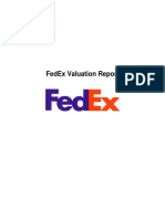 2011 FedEx Valuation