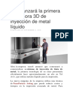 XJet lanzará la primera impresora 3D de inyección de metal líquido.docx