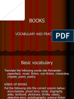 Books: Vocabulary and Practice