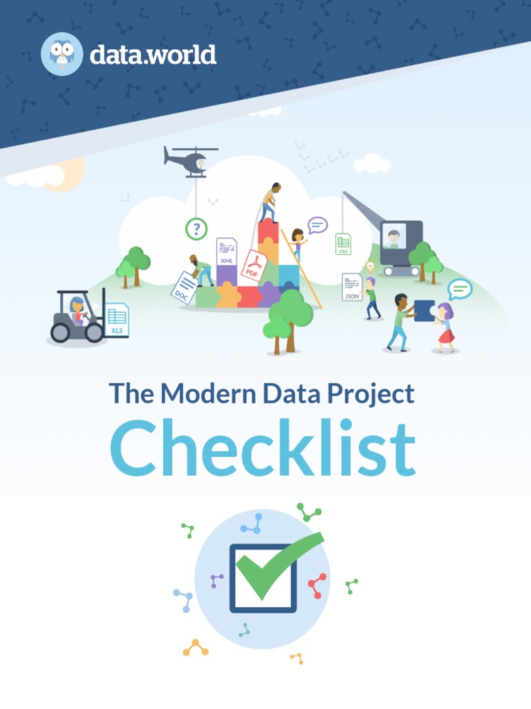 Modern Data Project Checklist | PDF | Data Analysis | Empowerment