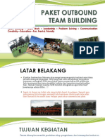 Proposal Paket Outbound Team Building