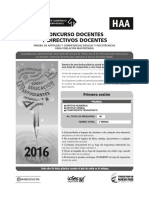 Concurso Docentes y Directivos Docentes