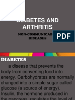 Diabetes and Arthritis: Non-Communicable Diseases