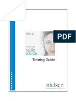 NielsenRadioAdvisor TrainingGuide v4 PDF