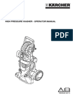 High Pressure Washer - Operator Manual