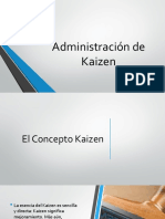 Administración de Kaizen