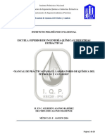 Manual de Practicas de Química Del Petroleo y Catálisis