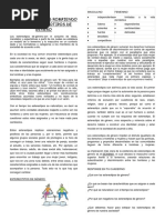 Estereotipos de género en México: impacto y cambio | PDF | Rol de ...