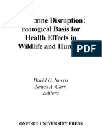 David O. Norris, James A. Carr - Endocrine Disruption - Biological Bases For Health Effects in Wildlife and Humans-Oxford University Press, USA (2005) PDF