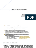 6 Etapas Proyecto Minero PDF