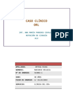 Caso Clinico Orl