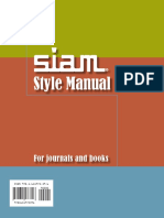 Style Manual: For Journals and Books