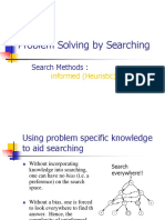 Problem Solving by Searching: Search Methods