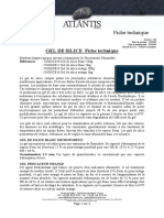 Gel de Silice - Fiche Technique PDF