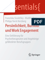 (Essentials) Franziska Sisolefsky, Madiha Rana, Philipp Yorck Herzberg (Auth.)-Persönlichkeit, Burnout Und Work Engagement_ Eine Einführung Für Psychotherapeuten Und Angehörige Gefährdeter Berufsgrupp