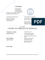 Court of Appeals of Indiana: Memorandum Decision
