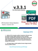 Evaluasi Dan Sos Ulang HFIS