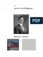 President of The Philippines: Shawn Patrick O. Agura