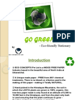 Eco-Friendly Stationary: Eco - Concepts PVT LTD