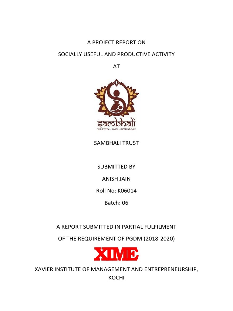 PGDM Student's SUPA Experience | PDF | Education Theory | Teaching